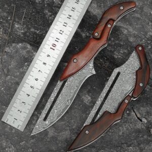 Damascus Steel Magic Transformable mechanical knife​