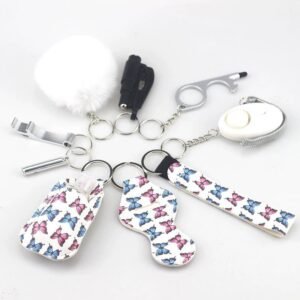 Personal Defense Keychain​ Popular Self-Defense 10-Piece Set