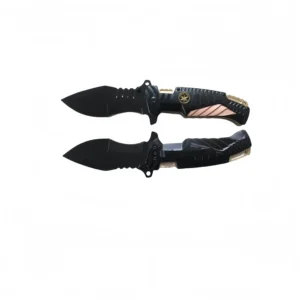 USA Special Forces Tactical Pocket Knife – Black Blade with Assisted Open & Rescue Handle