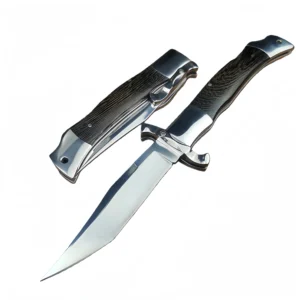 Stiletto knife flick knife switchblade folding pocket knife